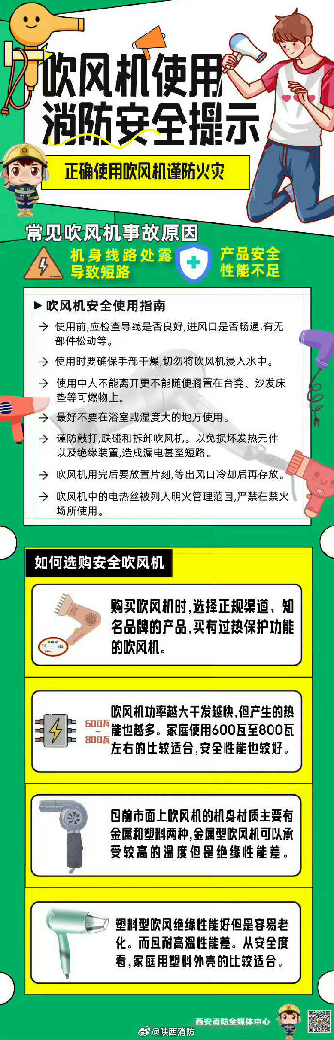 热闻丨奶奶用吹风机给孩子暖背致其深度烧伤，如何安全使用吹风机