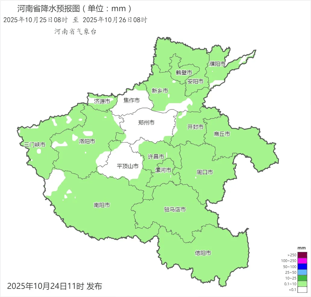 弱雨水自西向东“登场”，全省转晴，气温逐渐回升